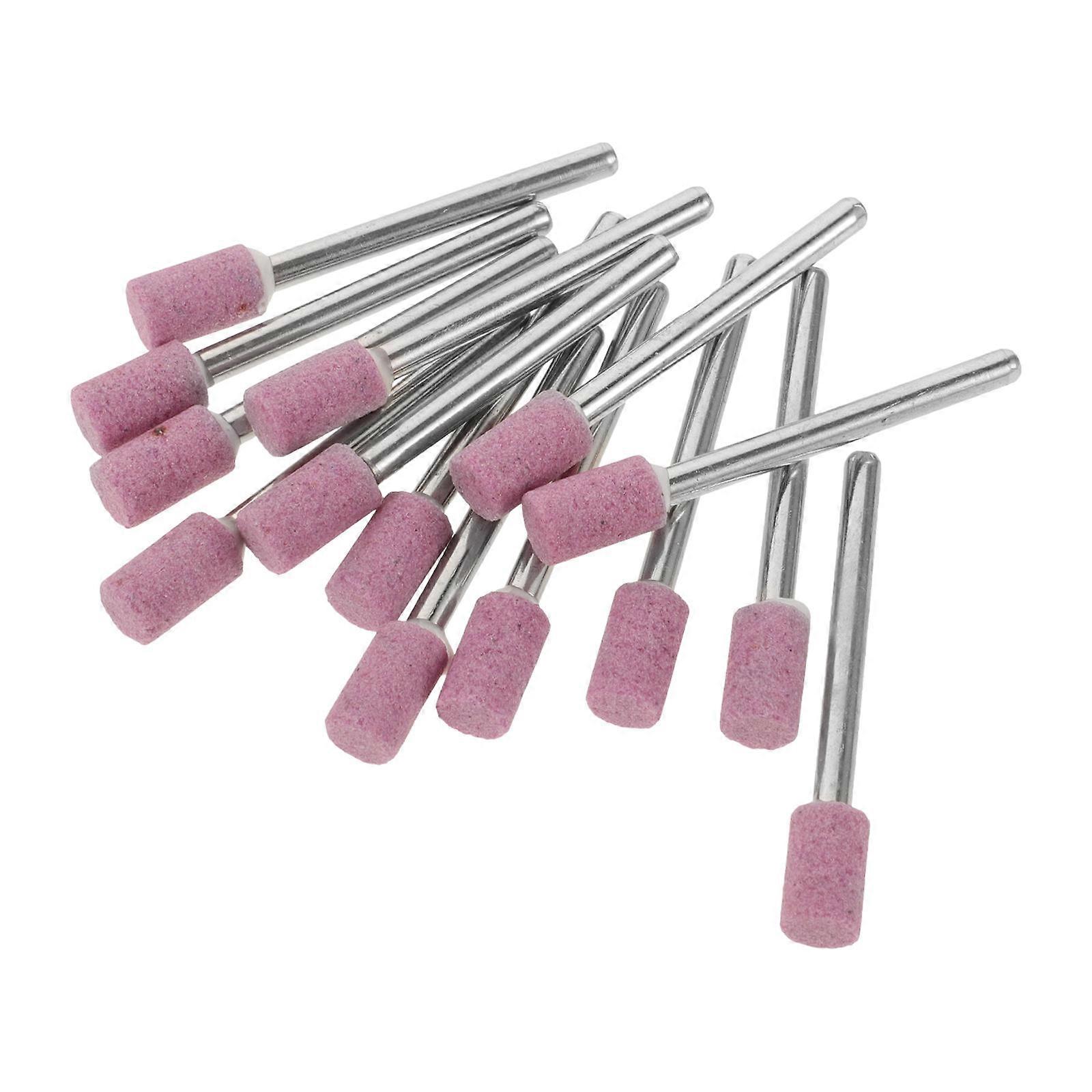 Abrasive Mounted Stone Grinding Wheel 50Pcs Grinding Drill Bit 6mm Diameter Handyman and Craftsman Use Suitable for Workshop and DIY Projects
