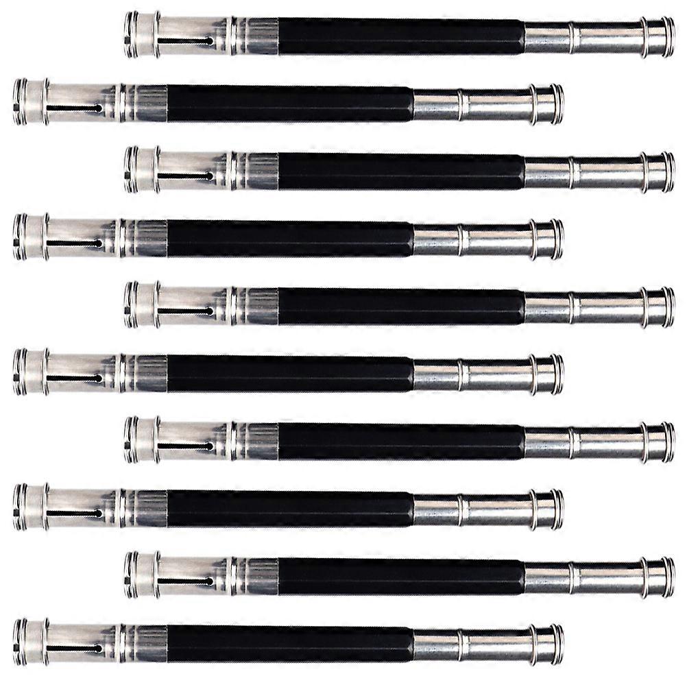 10pcs Double Ended Pencil Extender Art Pencil Lengtheners for School Office Supplies Reduce Waste and Extend Pencils for Students and Artists