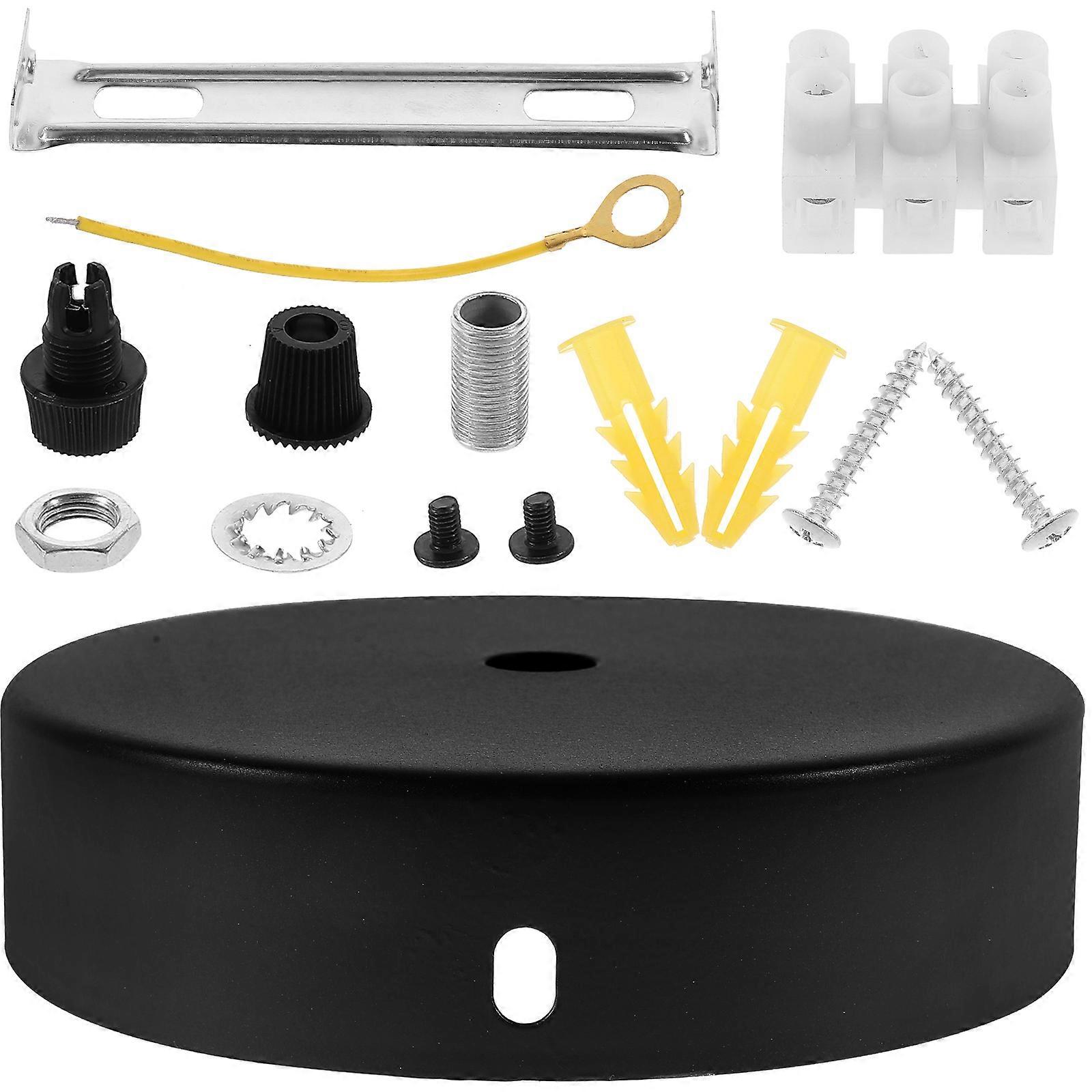 Canopy Kit For Ceiling Light Lamp Mounting Plate For Homeowners Decorators 1 Set Round Disc 3.9×3.9×0.9in