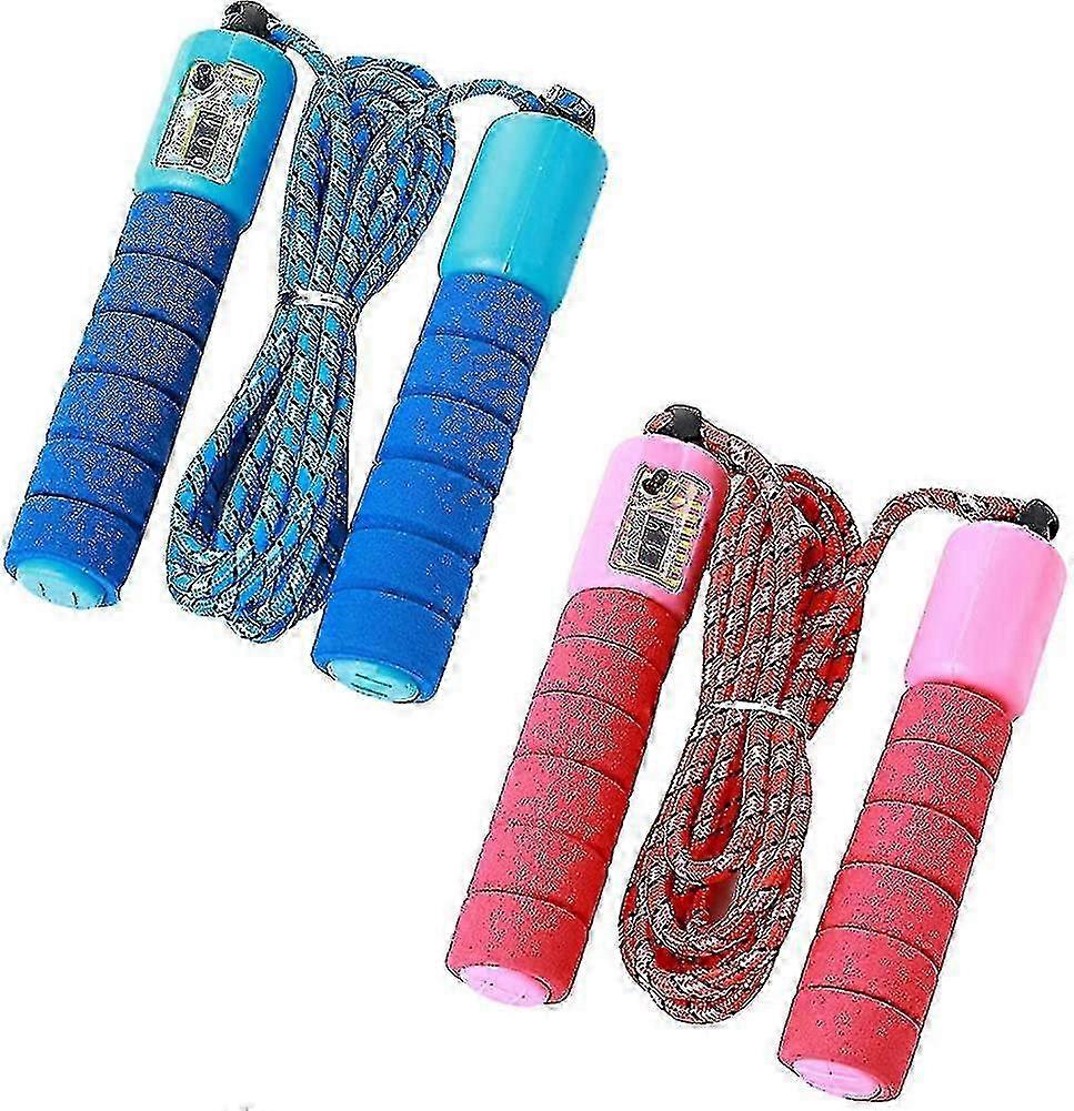 2025 Skipping Rope For Kids, 2-piece Jump Rope With Counter And Comfortable Handles