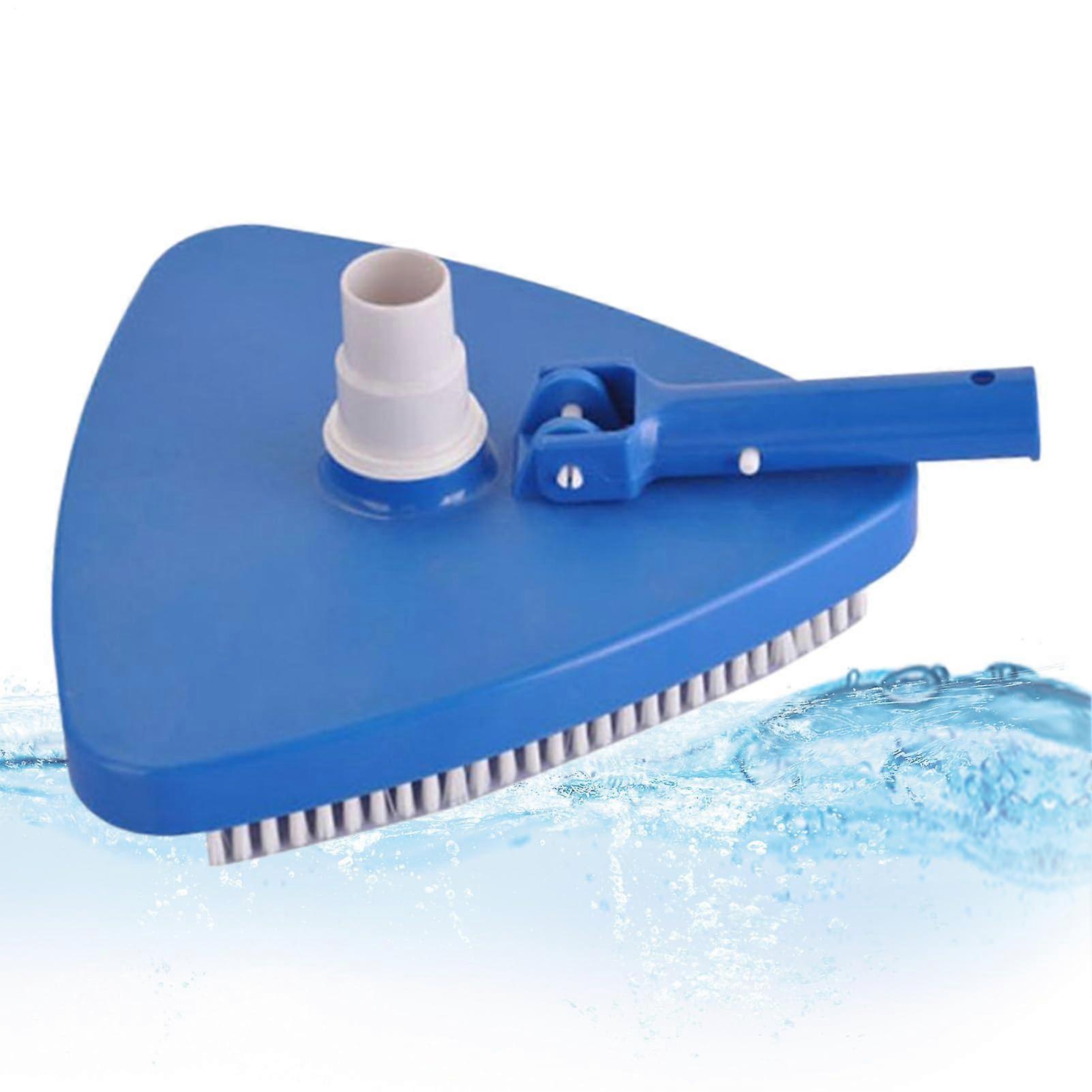 Pool vacuum head  performance pool vacuum  Deep cleaning head brush  Triangle pool vacuum with swivel handle