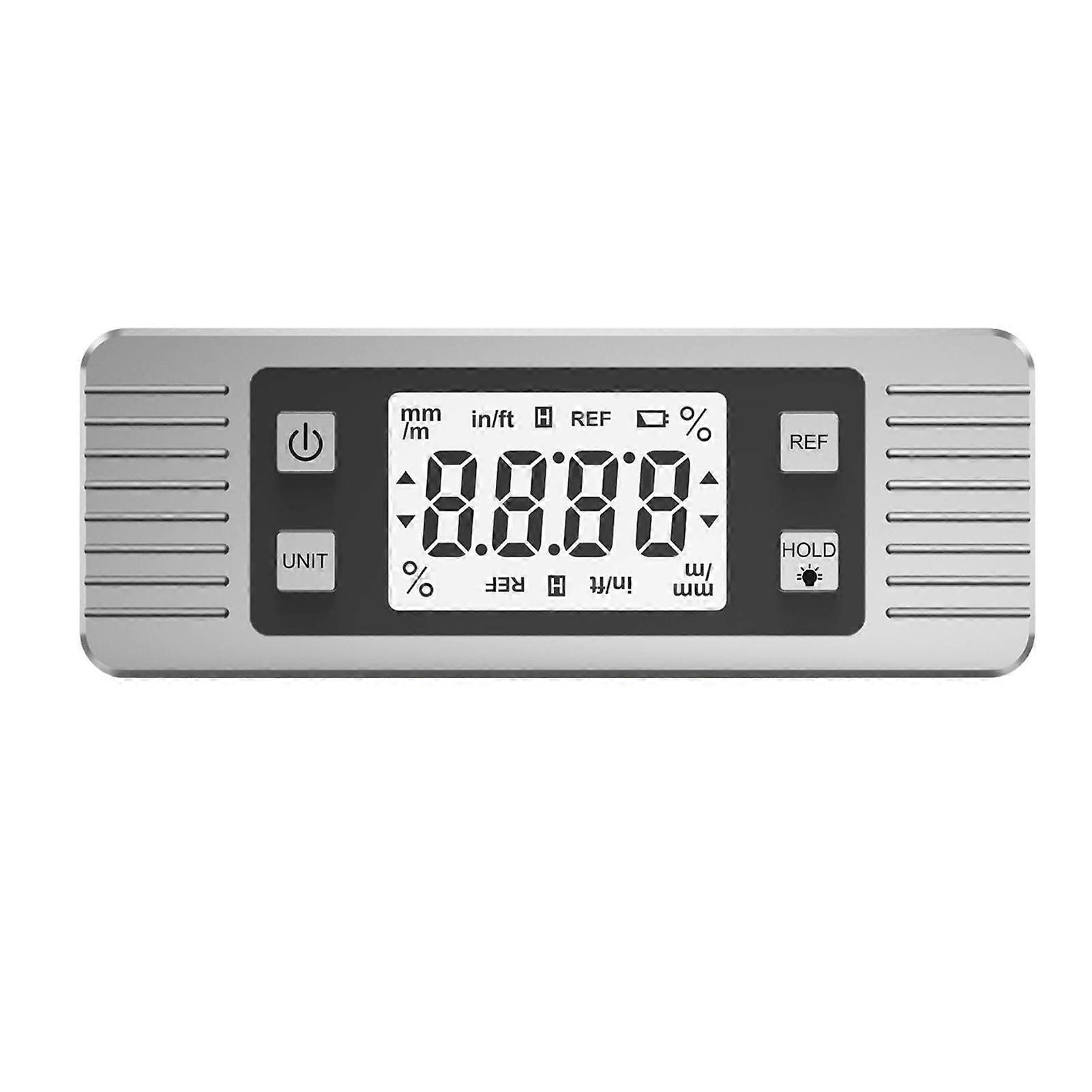 Magnetic Protractor, Digital 90-Degree Angle Finder, Battery-Powered Measurement Tool with LCD Display, Precision Angle Measurement