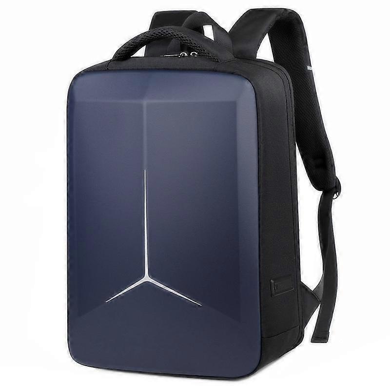 17.3-18 Inch Hard Shell Laptop Backpack Blue