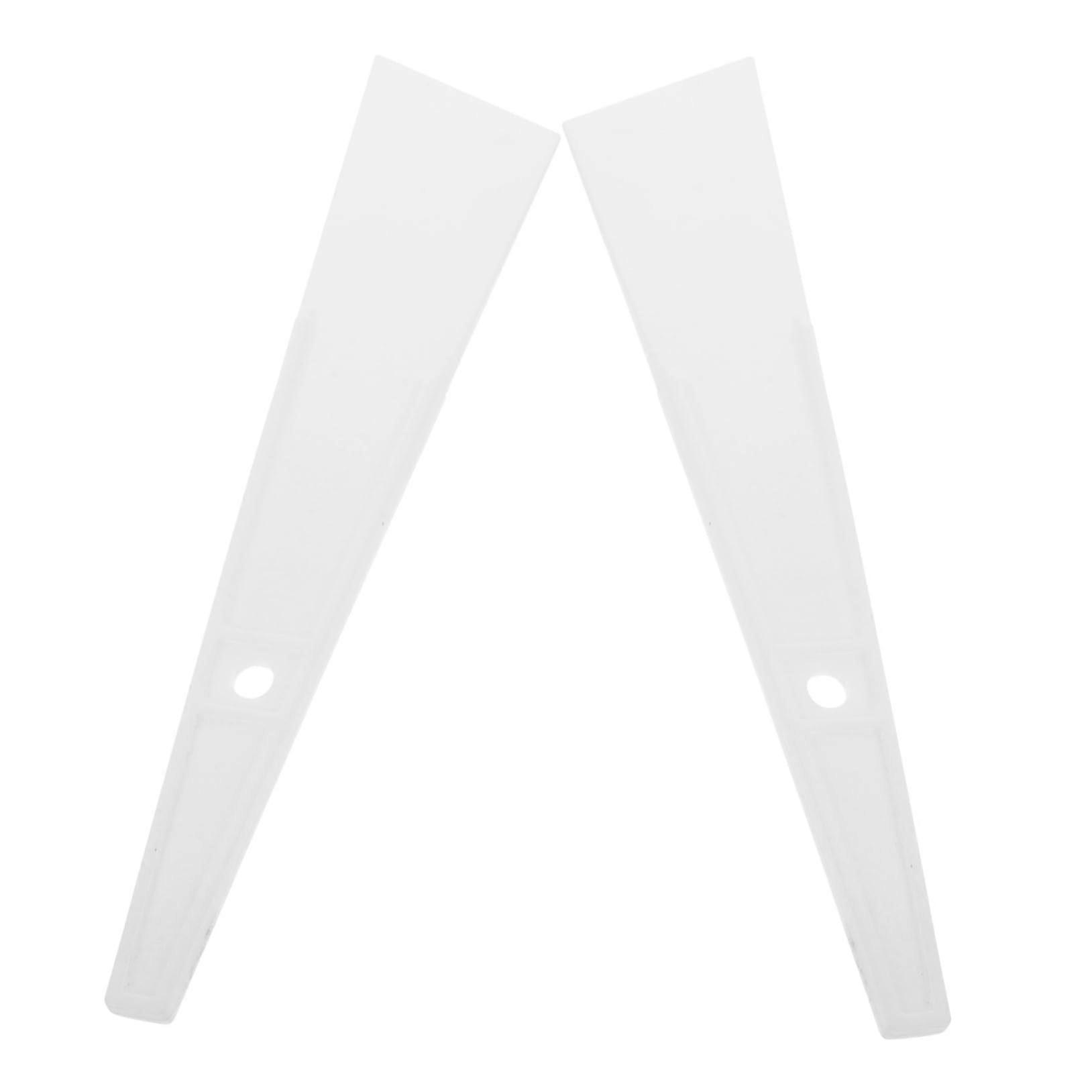 2 Piece Reusable Leather Craft Glue Spatula Set, Durable Plastic Tools for Even Adhesive Application in DIY Projects
