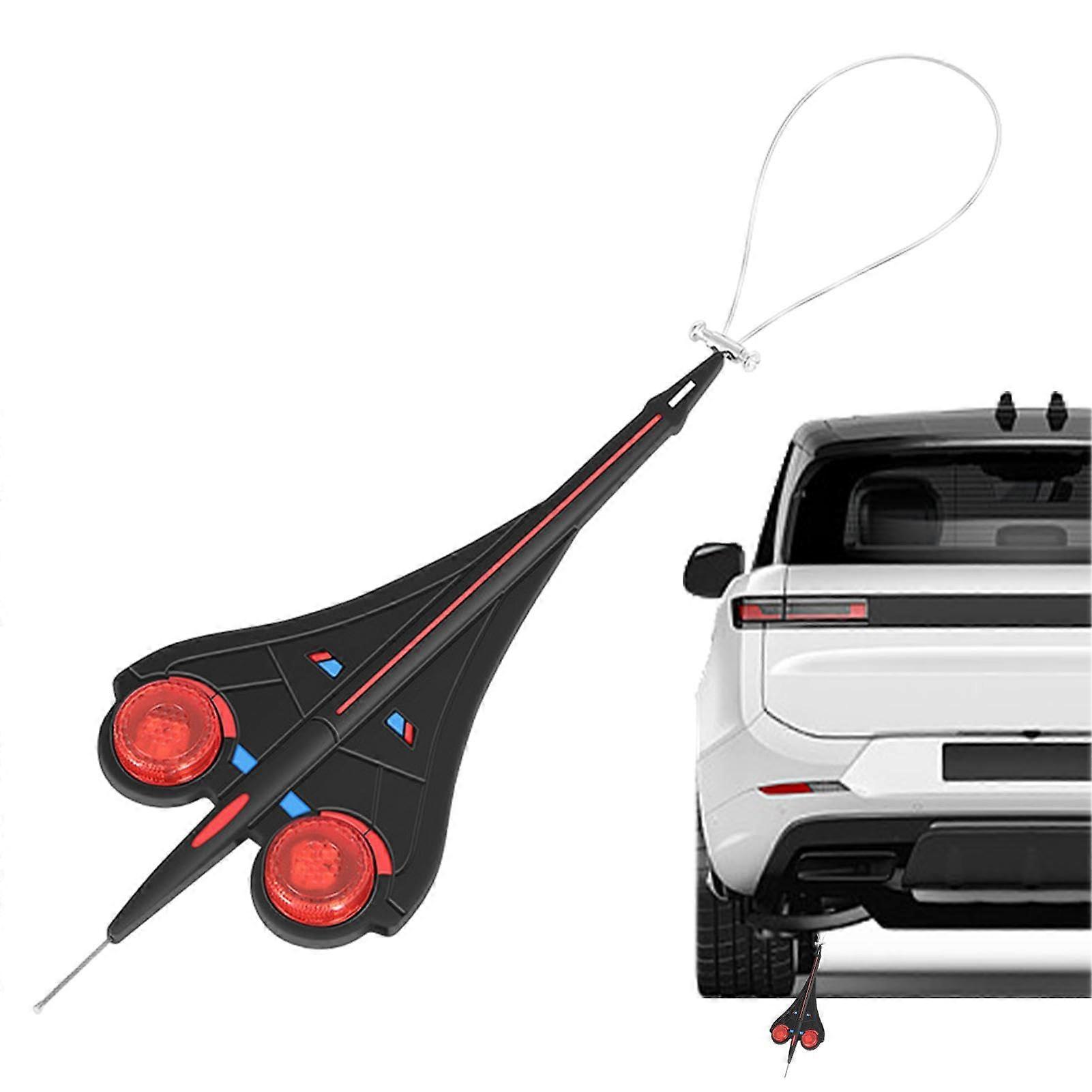 Car Anti-Static Strip with Adjustable Length, Automatic Grounding LED Power Strip for Automotive Use, Static Reduction Tape