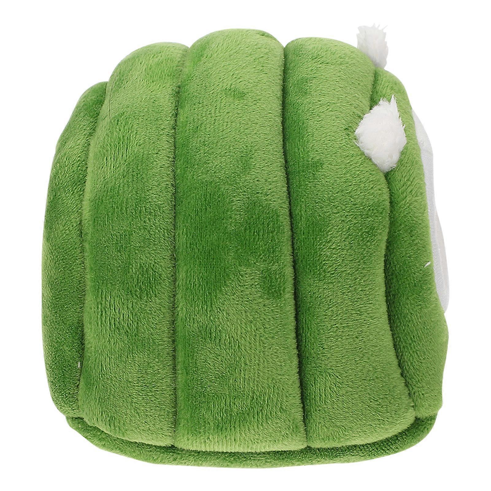 Adorable Green Hamster Nest for Comfortable Sleep Made with Soft Arctic Fleece 1pc