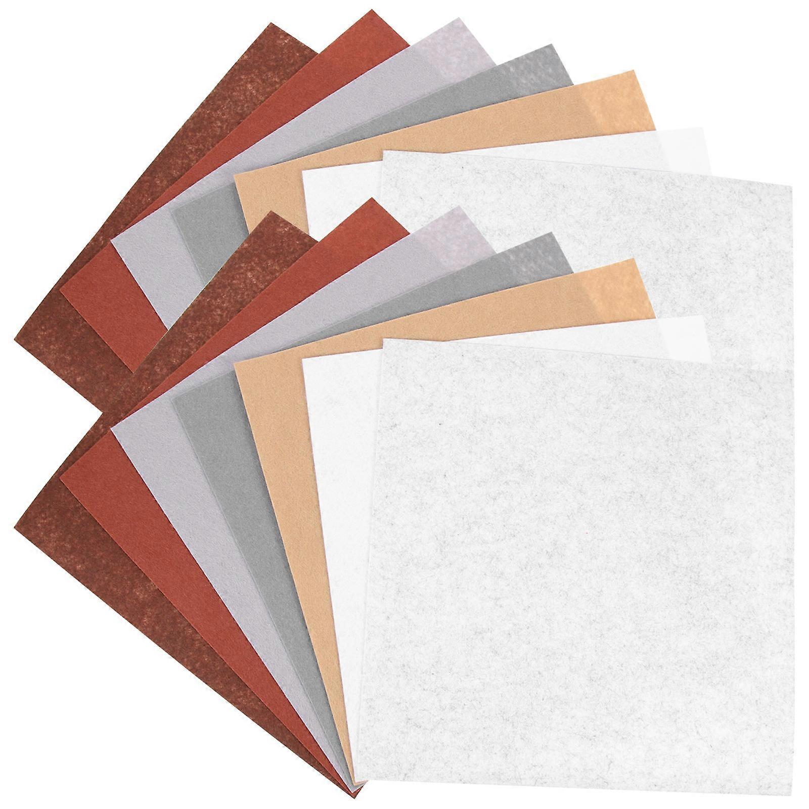 Multi-Purpose DIY Felt Cloth 14Pcs Excellent For Home Decor 30x30cm Perfect For Craft Enthusiasts