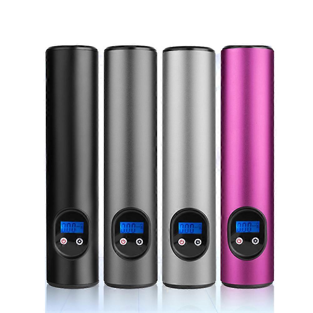 Black Wireless Air Compressor Pump With Thermal Protection Suitable For Car Owners Tire Inflation In Emergencies 1Pack