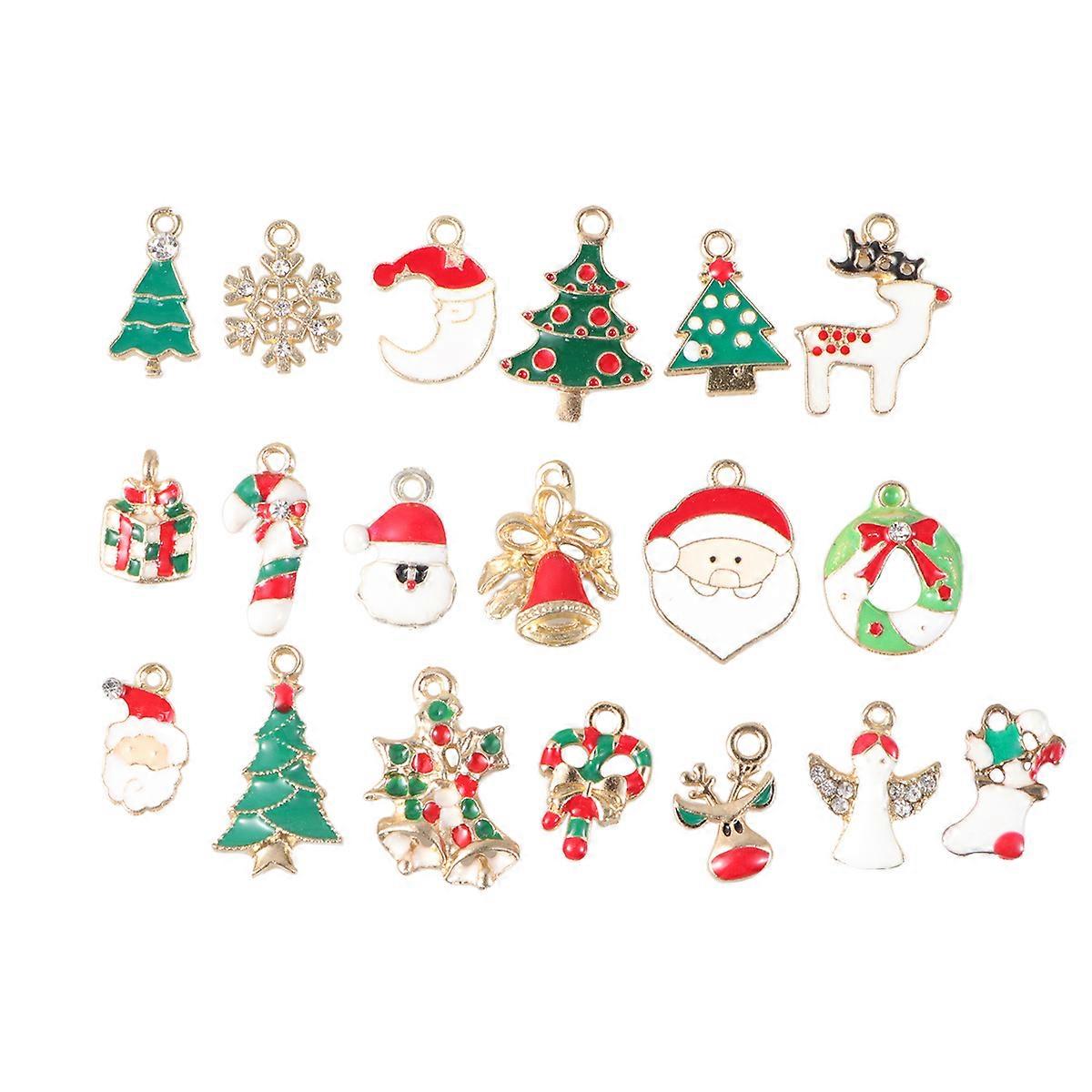 DIY Jewelry Making Charm Pendants 19Pcs Alloy Assorted Color Accessory For Necklace Bracelets And Earrings Mixed Design