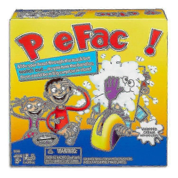Pie Face Cannon Game Whipped Cream Family Board Game