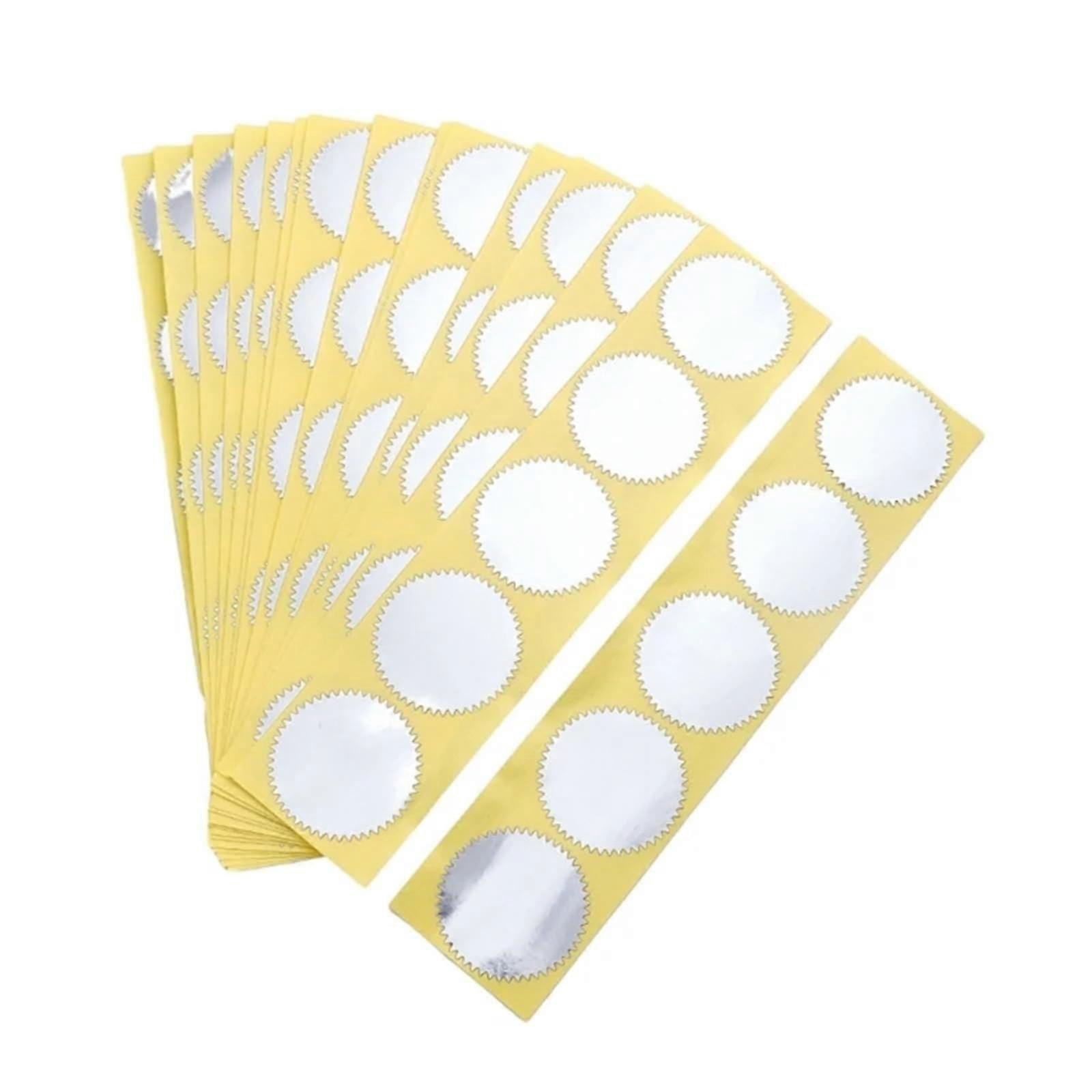 45mm round simple stickers with gear labels for embossing award seals, DIY embossing seals for cards, university certificates (B).
