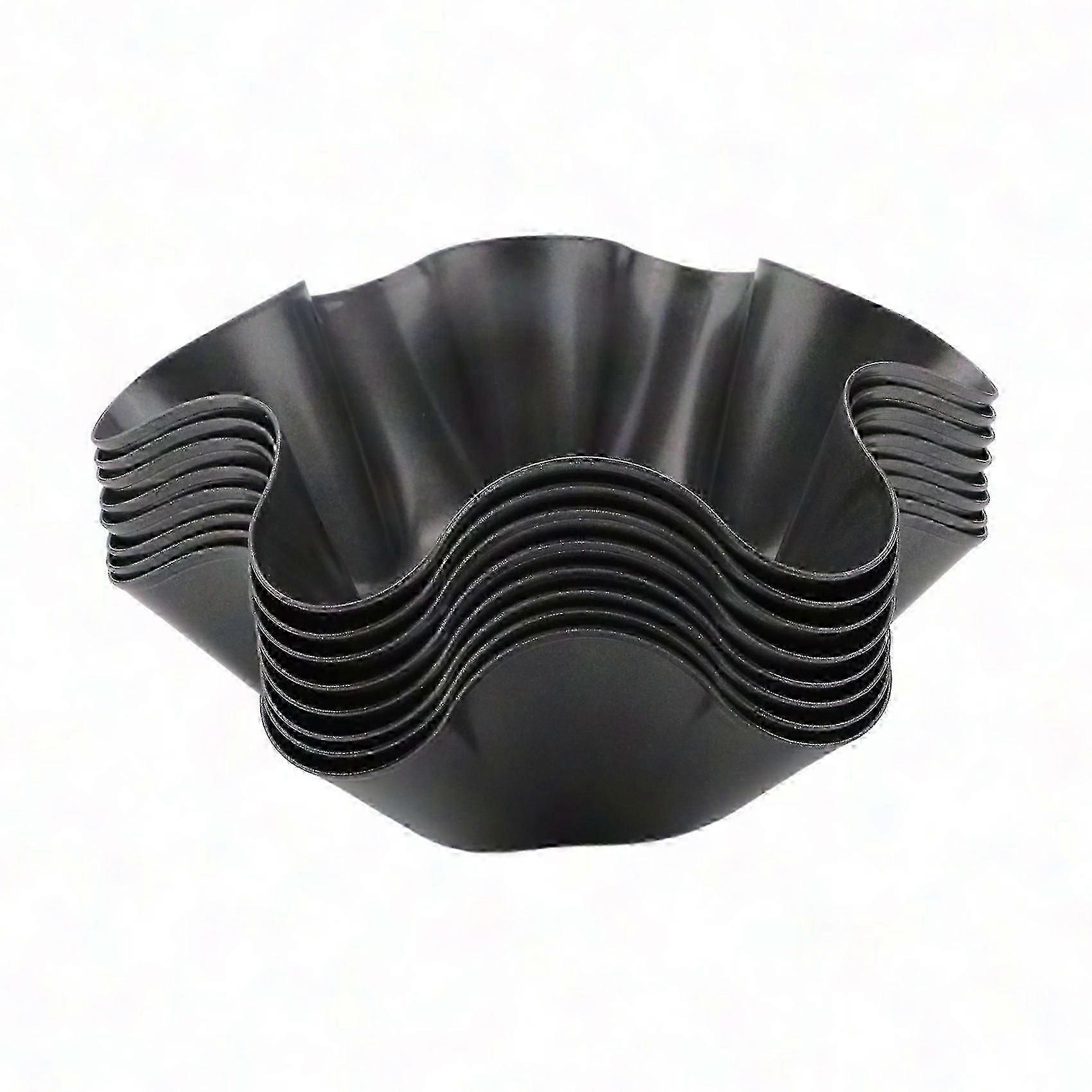 8 Pack Tortilla Bowl Molds - Nonstick Shell Maker for Perfect Salad & Taco Bowls