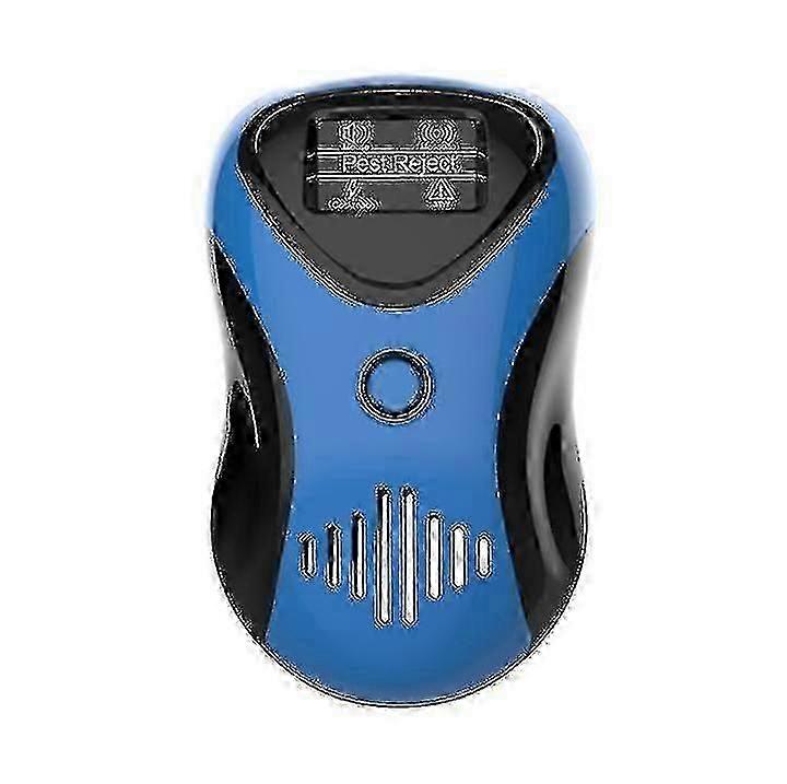 Potente repellente per scoiattolo pipistrello (con LCD) - Esterno/interno - Repellente elettronico per parassiti ad ultrasuoni Plug In L - Repellente per onde elettromagnetiche