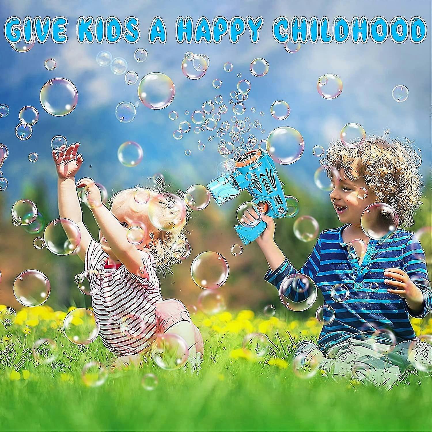 Automatic Bubble Machine for Kids Aged 3+ - Fun Outdoor Toy for Little Ones