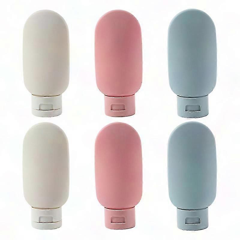 6pcs Shampoo Bottles for Travel Refillable Containers