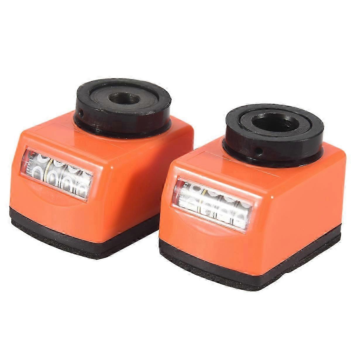 2 Pcs Digital Position Display with 8Mm & 12mm Counters for Machine Industry - Precision Position Indicator