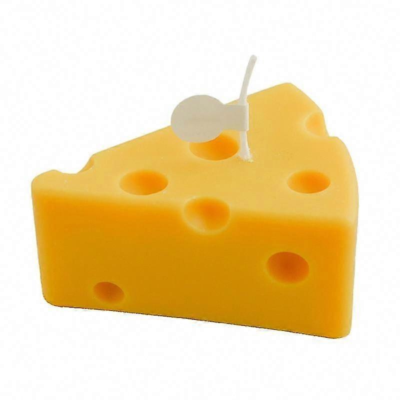 1pcs Cheese Scented Candle for Home Decor & Relaxation