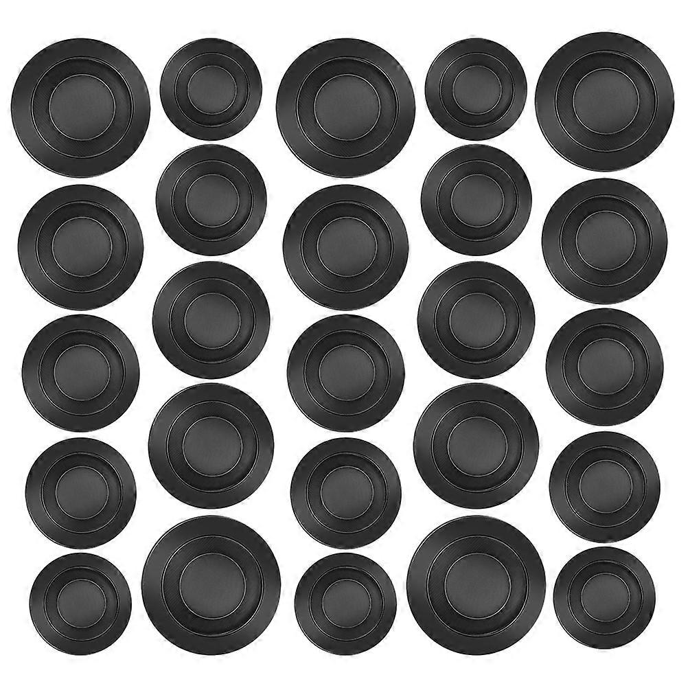 50pcs Round Rubber Piggy Bank Closure Plugs for Cash Coin Storage – Secure Fit, Multi Sized, Easy Use for Savings Management