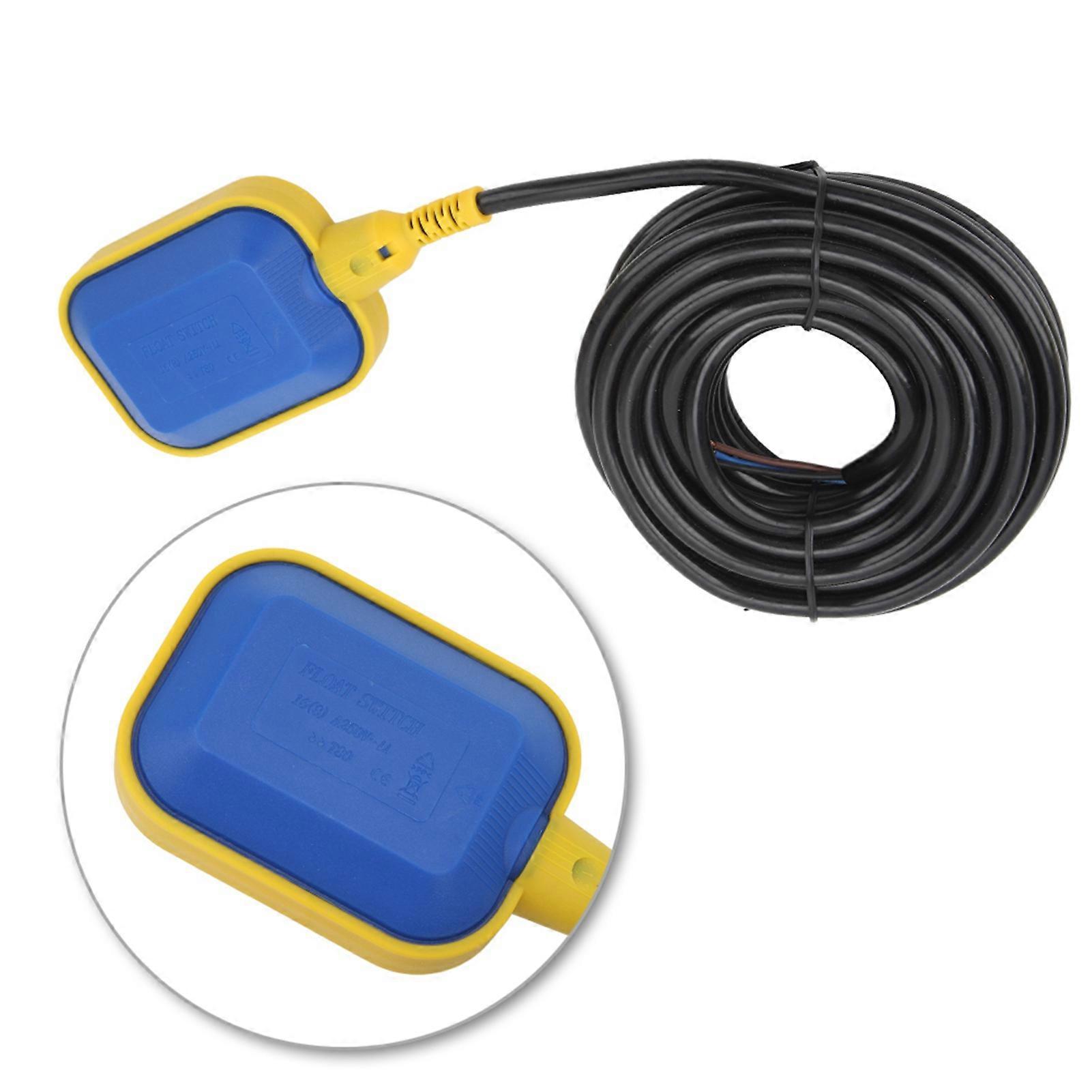 Floating Switch with 10M Cable for Automatic Pump Control 10.5x8x4.5cm