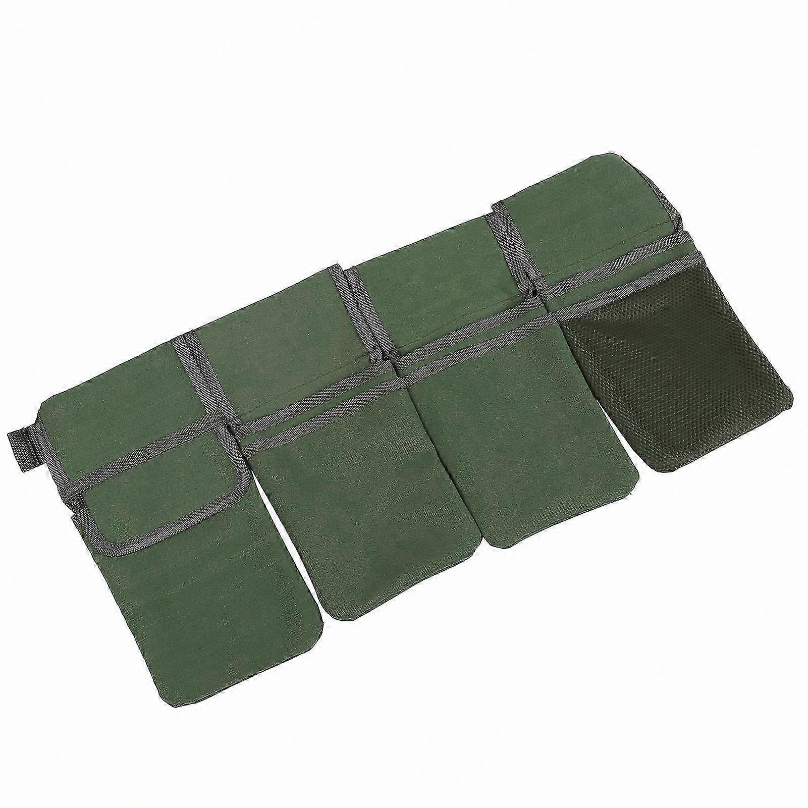 Multi-Functional Tool Pouch with Secure Buckle, Durable Ox Fabric for Gardeners and Woodworkers
