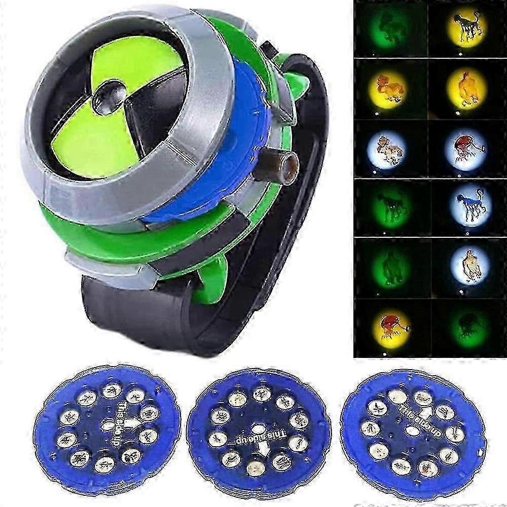 Ben 10 Omnitrix Watch Toys with Alien Force Ultimatrix Projector and Cool Action Figure Toys for Boys