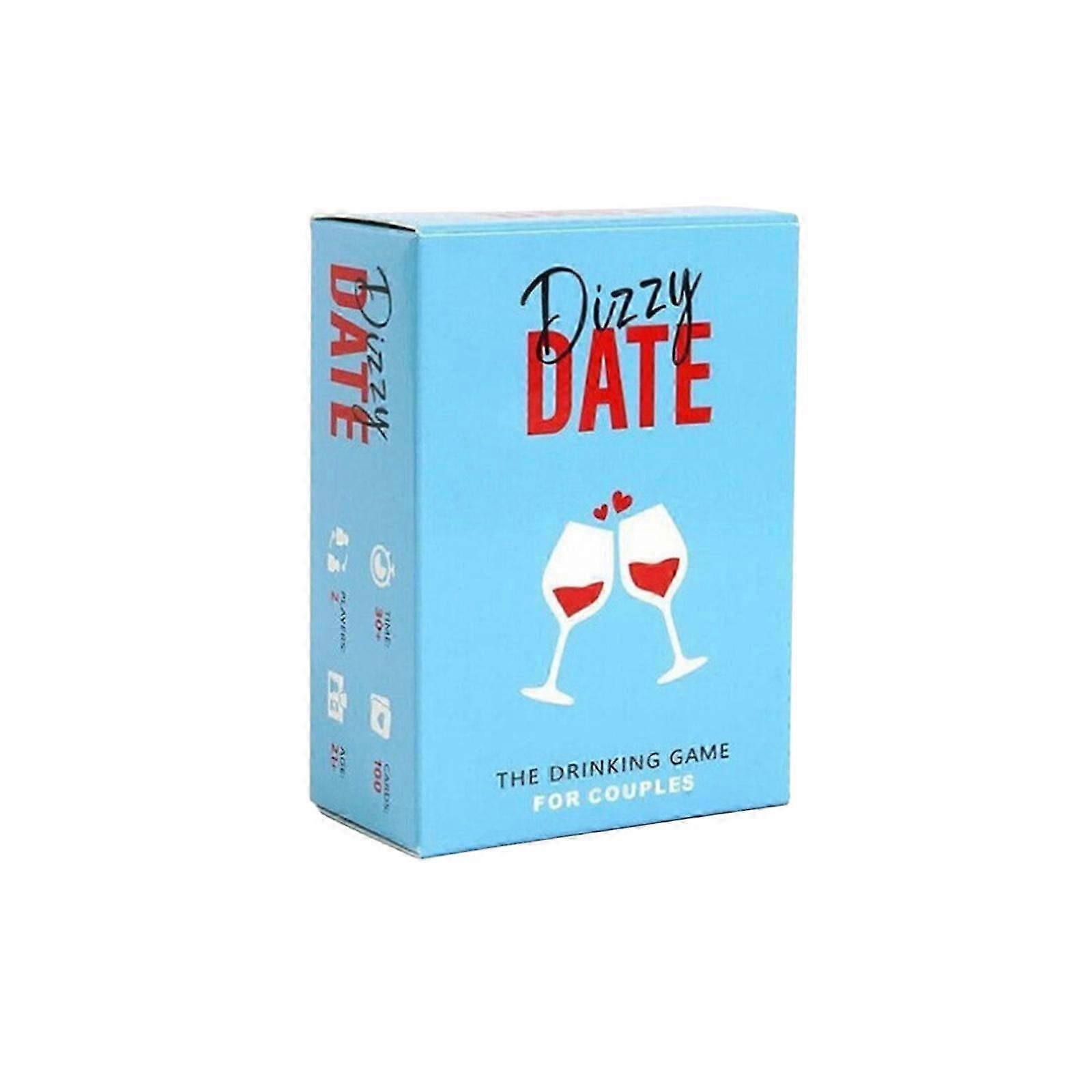 2024 NEW Dizzy Date Card Game For Couples Date Nights Game 100 Cards And Parties Perfect Couples Gift Beer Pressure