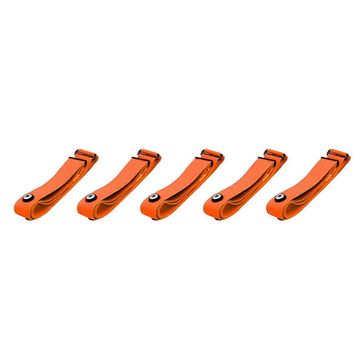 5X for Heart Rate Chest Belt Adjustable Elastic Strap for Sports Monitor Heart Rate Rate Belt