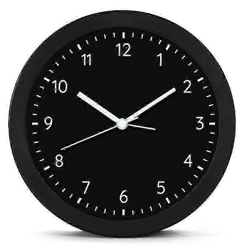 16cm Cartoon Wall Clock Hanging Desktop Clock Home Silent Non-ticki...