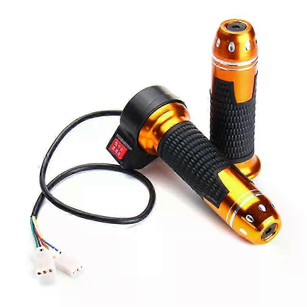 2025 Handlebar Adjustable Speed Grip Handlebar Rubber Pedal Biker Scooter Handlebar Grips Modified Handlebar Forward Reversing Turn