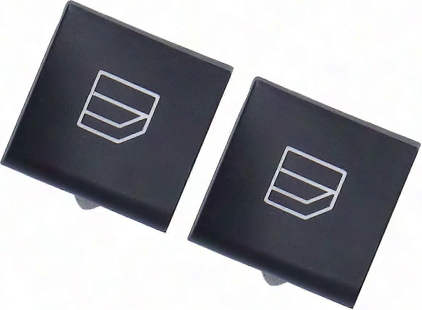 Window Switch Button Cover 2pcs for W166 Class 2005-2011 & GL Class X164 2006-2012 - A2049055402 Replacement