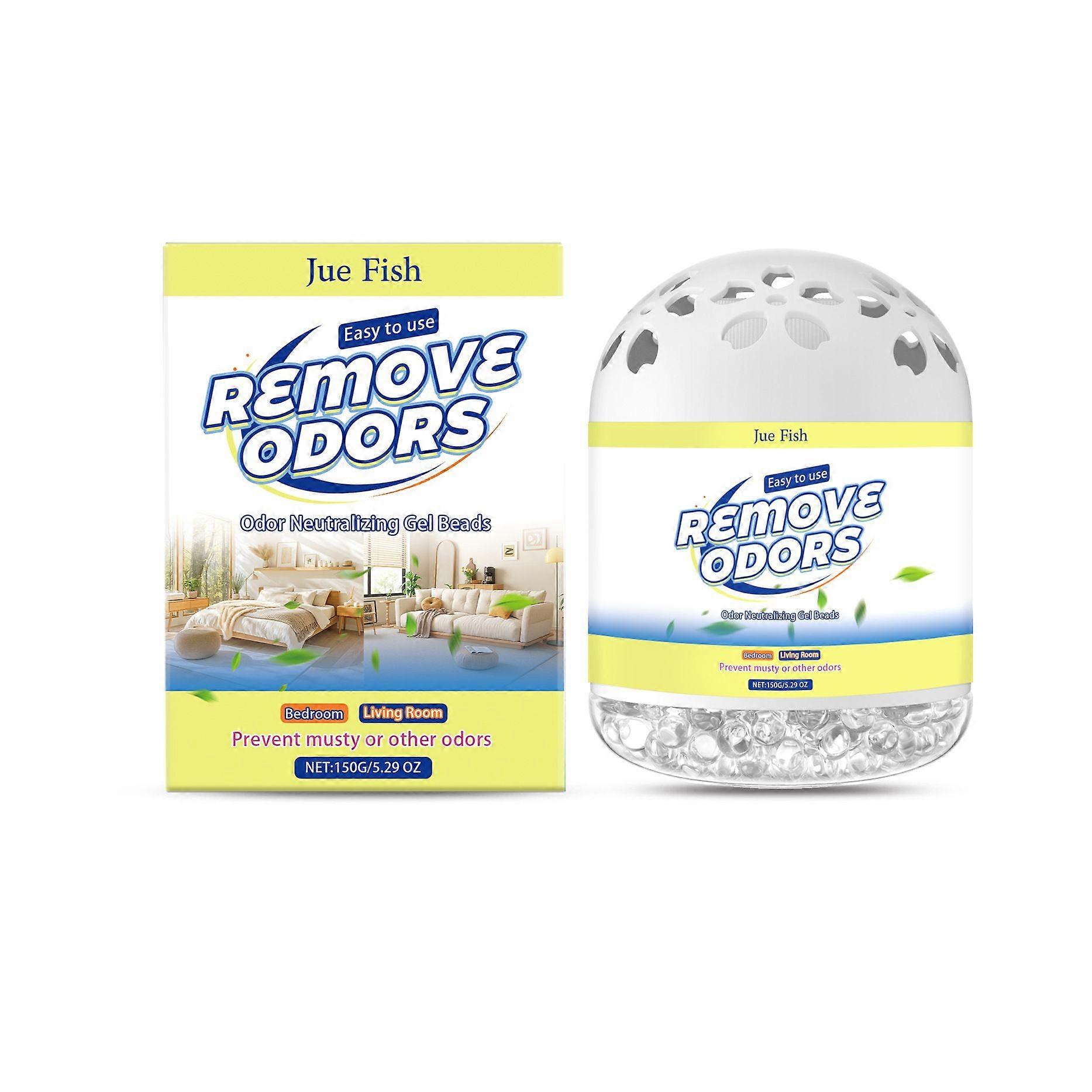 Mint Air Freshener,Odor Eliminator Gel Beads,Long-Lasting, Portable Gel Odor Neutralizer for Home & Car