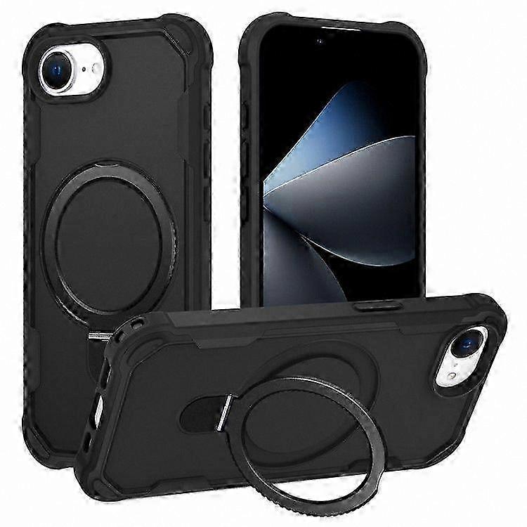 MagSafe Kickstand Case for 16e - Shockproof TPU PC Hybrid Back Cover Protector