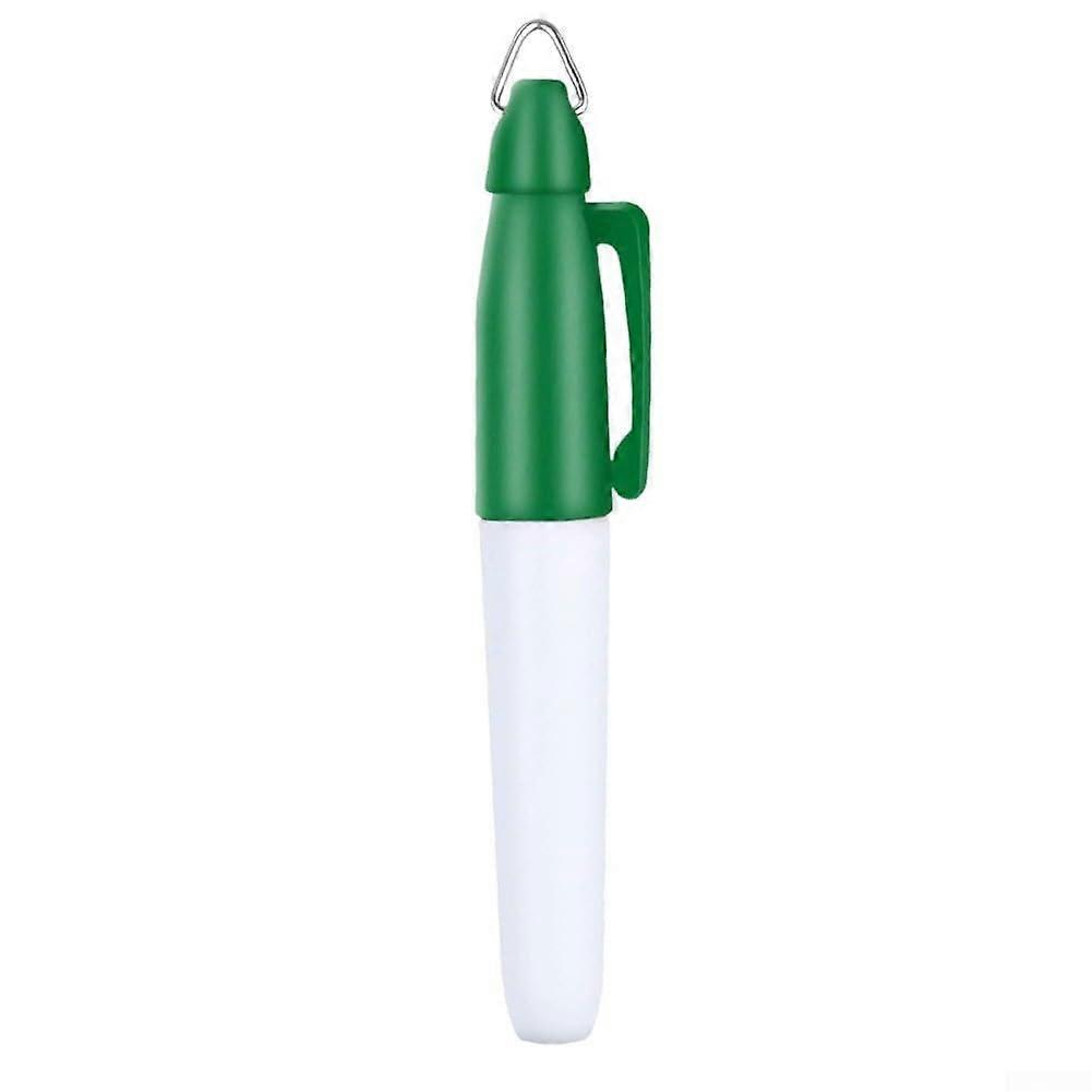 Ball Marker Pen For Drawing Alignment Lines Waterproof FastDrying Ink Plastic Liner With Hanging Hook Green 11