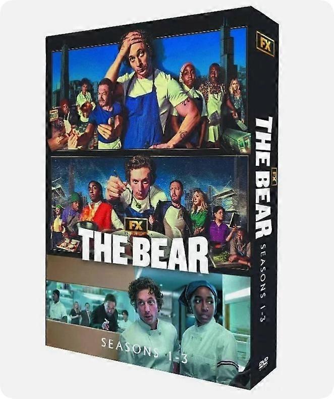 The Bear: de Complete TV Series Seizoen 1-3 (DVD 9-Disc Box Set) Engelse versie