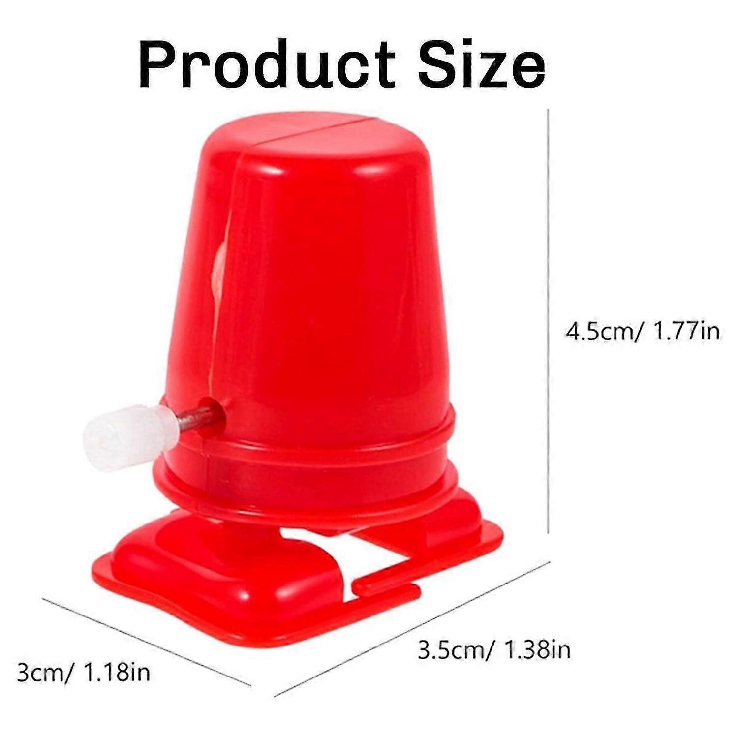60PCS Clockwork Legged Robot Kids Toy Wind Up Toy Kids Toy Red