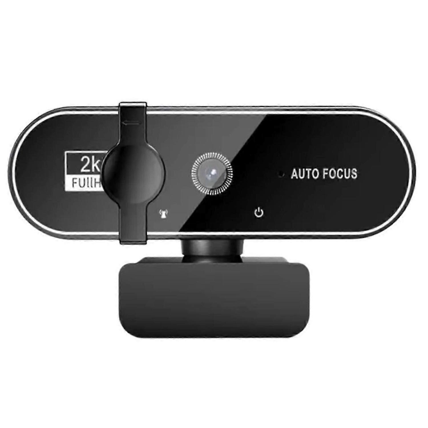 Webcam Caméra Vidéo Autofocus Streaming Web Cam 2K