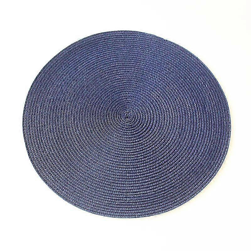 6PCS Hand-Woven Placemats Set Non-Slip Multipurpose Table Pad Decor for Living Room Kitchen