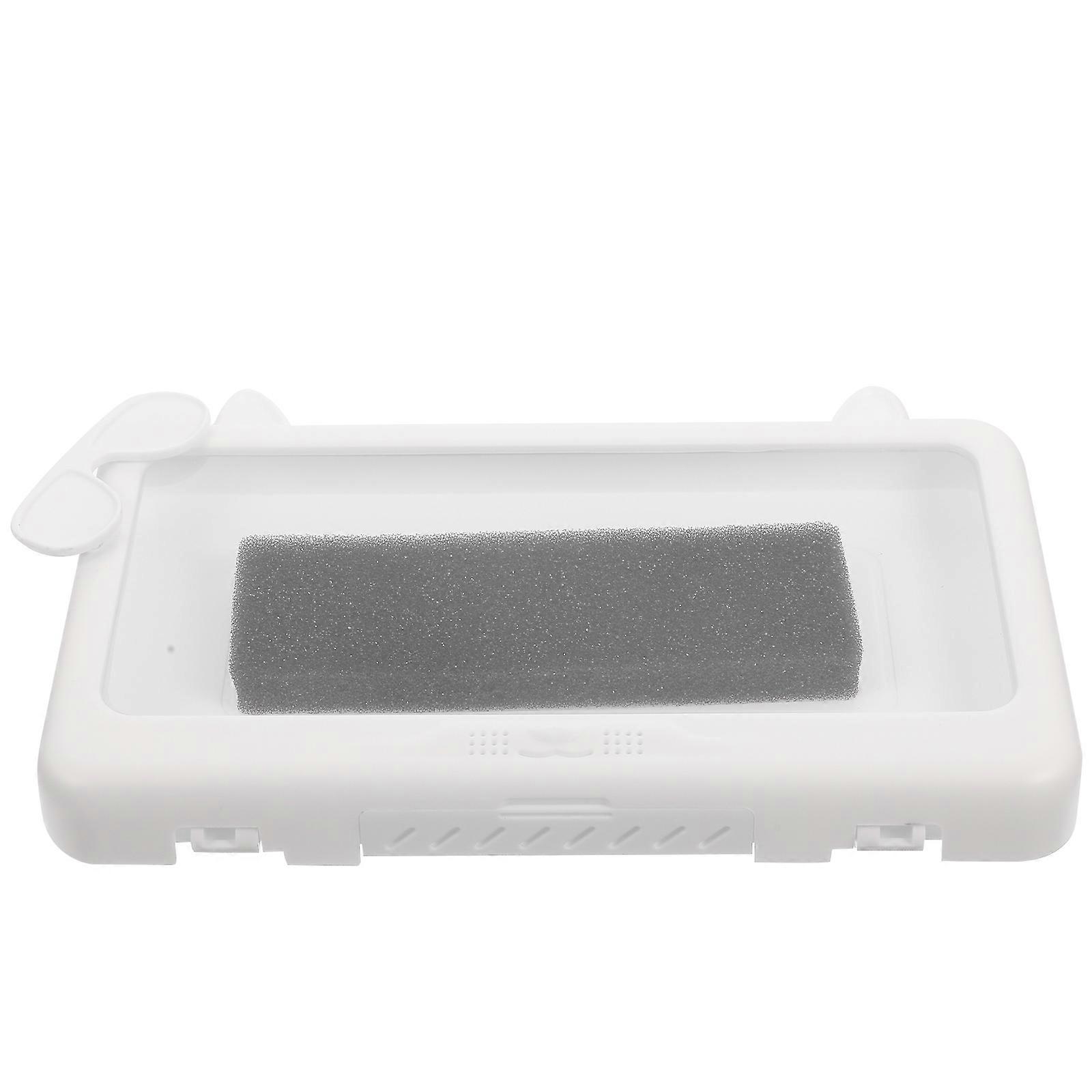 White Shower Cell Phone Holder Box for Handsfree Storage 3Pcs Pack
