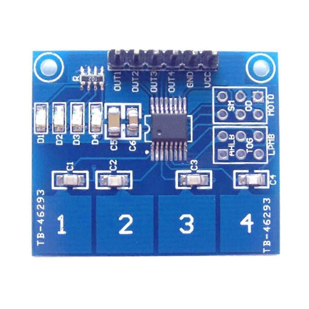 4 Keys Buttons Switch Module Capacitance Digital Transducer Board Sensor 2.4V-5.5V TTP224