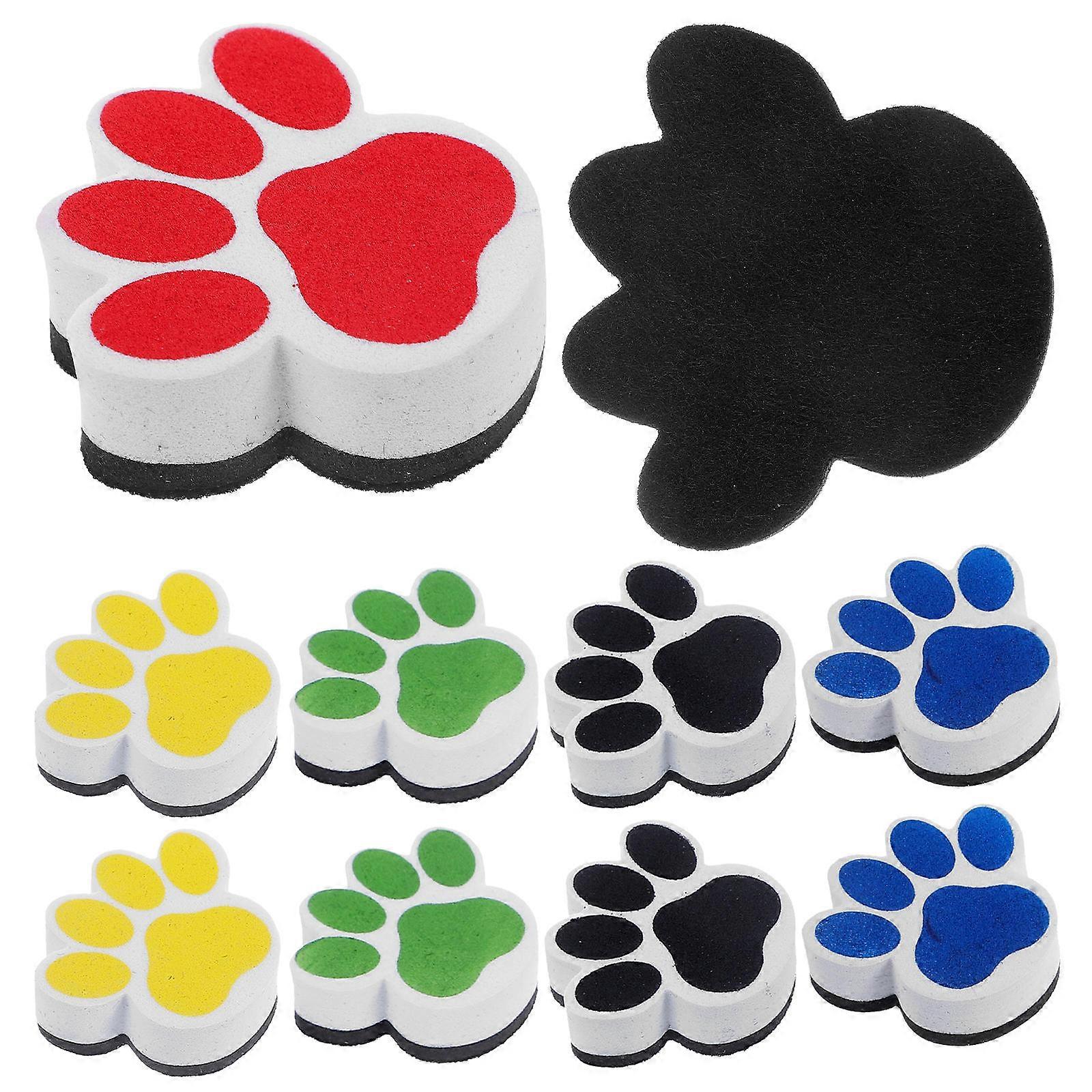 Magnetic Erase Erasers for Classroom Whiteboard 40Pcs Set