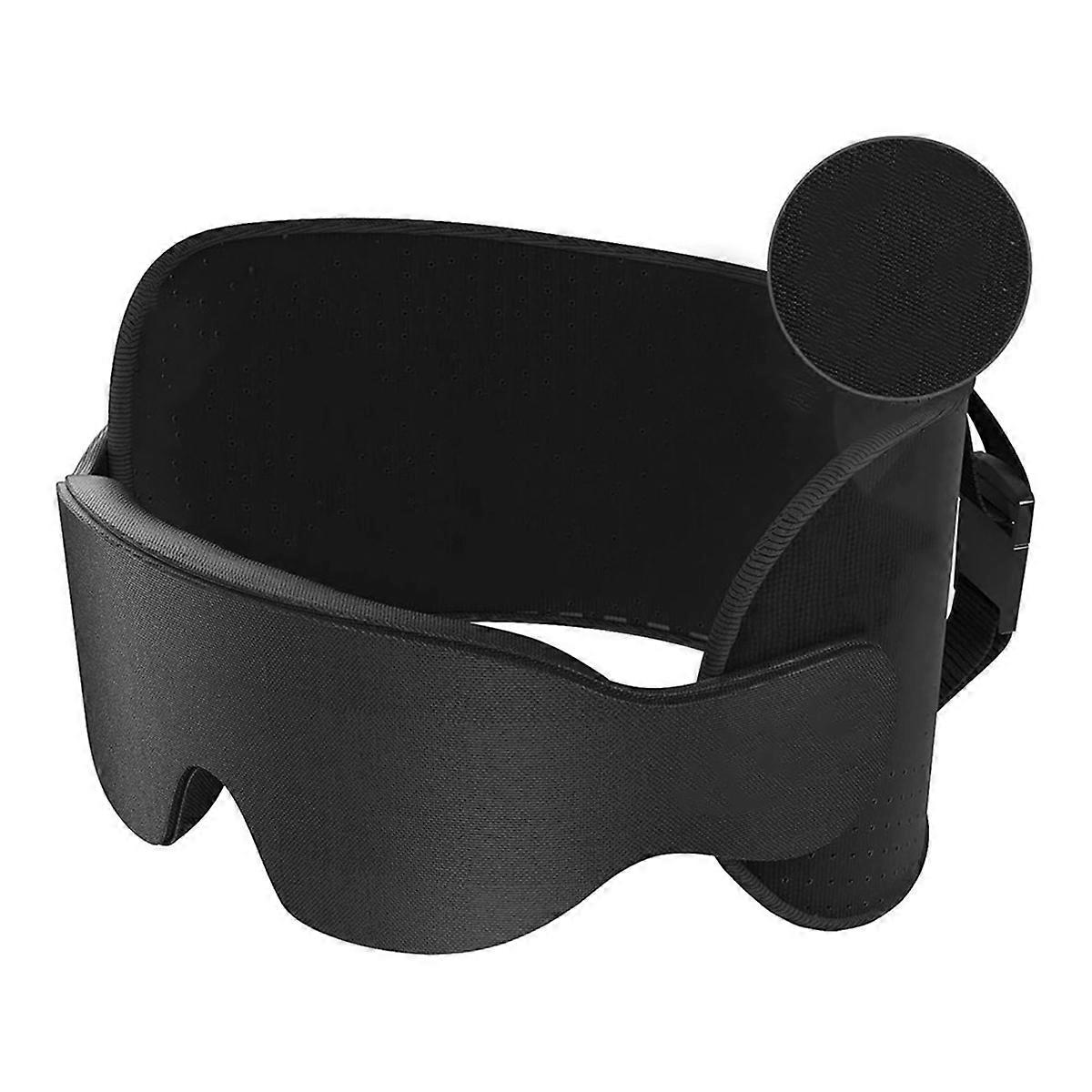 Travel Pillow, Airplane Neck Pillow for Long Flight, Oversized Head Strap with Eye Mask for Sleep, 360Support Headrest