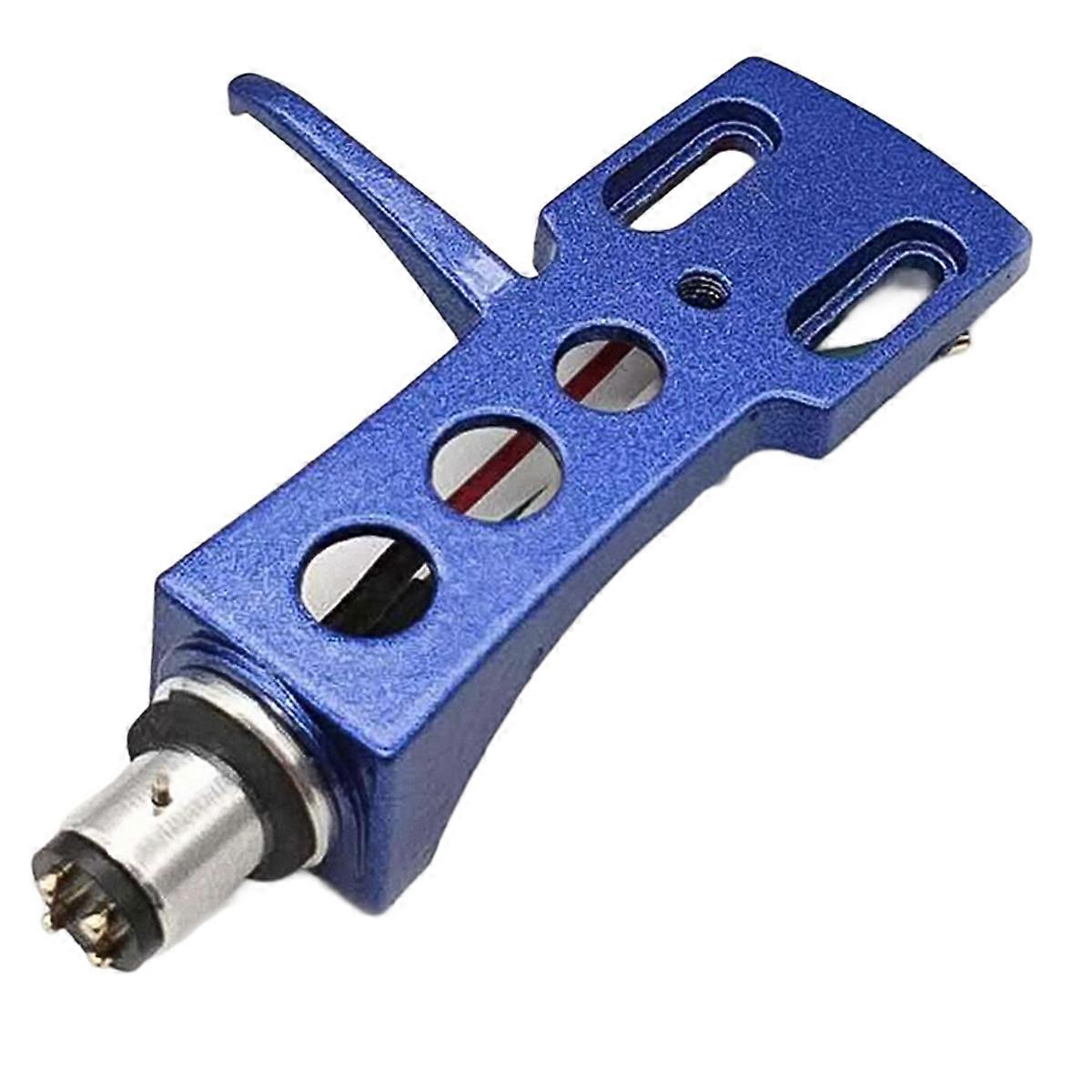 Universal Turntable Headshell with Wires 4 Pin Stylus Holder for LP Vinyl Record Turntable Phonograph Player