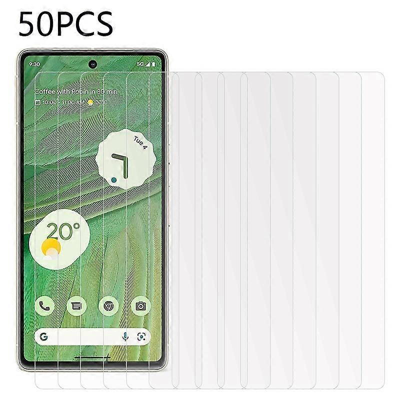 Bulk Purchasing 50Pcs Ultra Clear Screen Protector for Google Pixel 7 5G,Scratch-Proof Tempered Glas