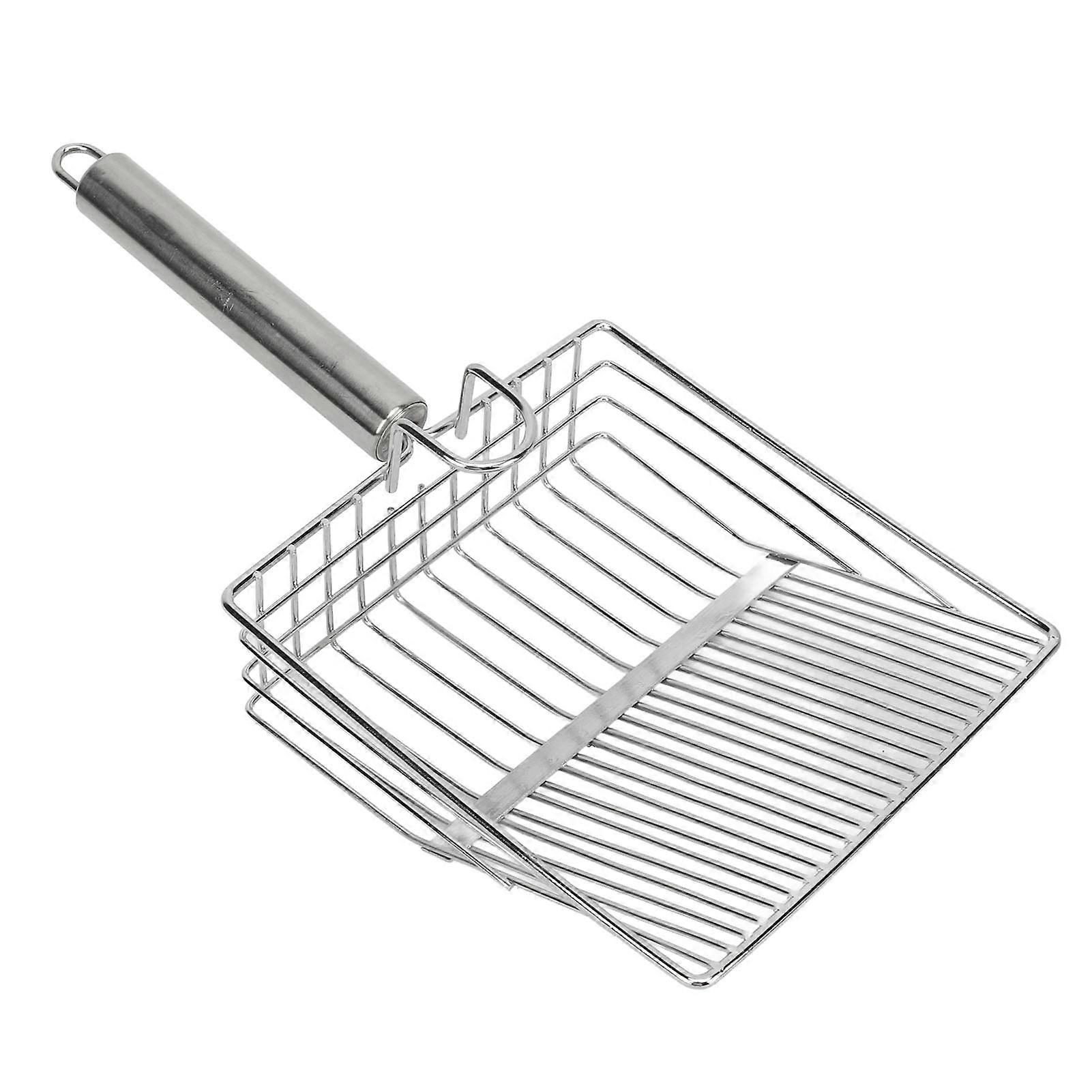 Metal Cat Litter Scooper Widened Efficient Kitten Sifter Scoop