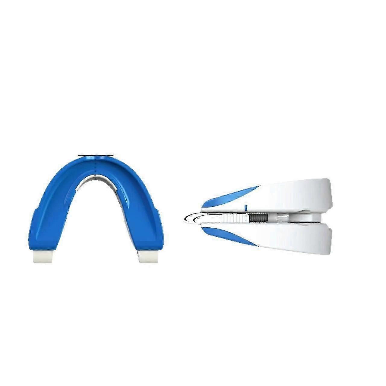 لسان حال مضاد للشخير قابل للتعديل مع انطباعات أسنان مخصصة لتحديد موضع الفك