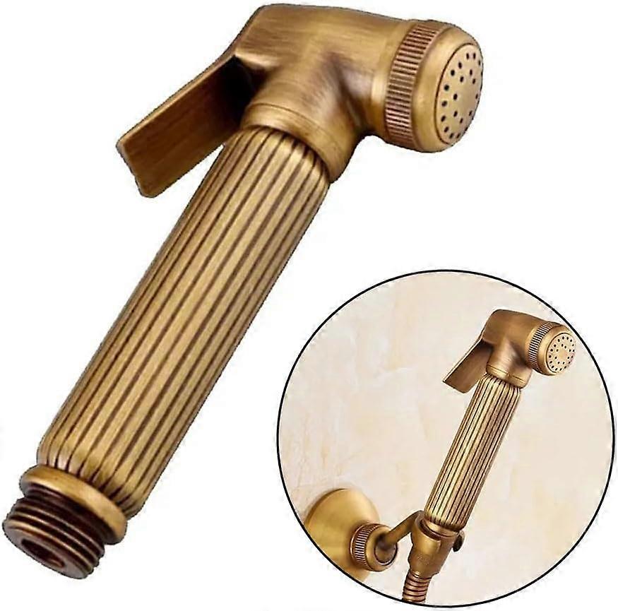 WallMounted Antique Bidet Sprayer With Concealed Installation, Hot And Cold Handheld Spray Set