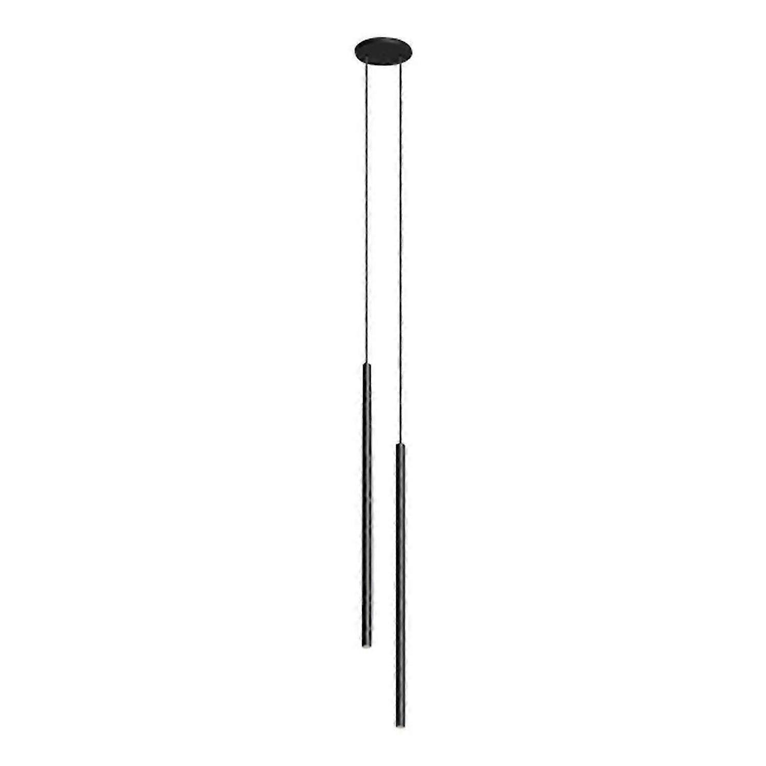 6W Modern LED Chandelier Double Headed Minimalist Long Line Lamp A