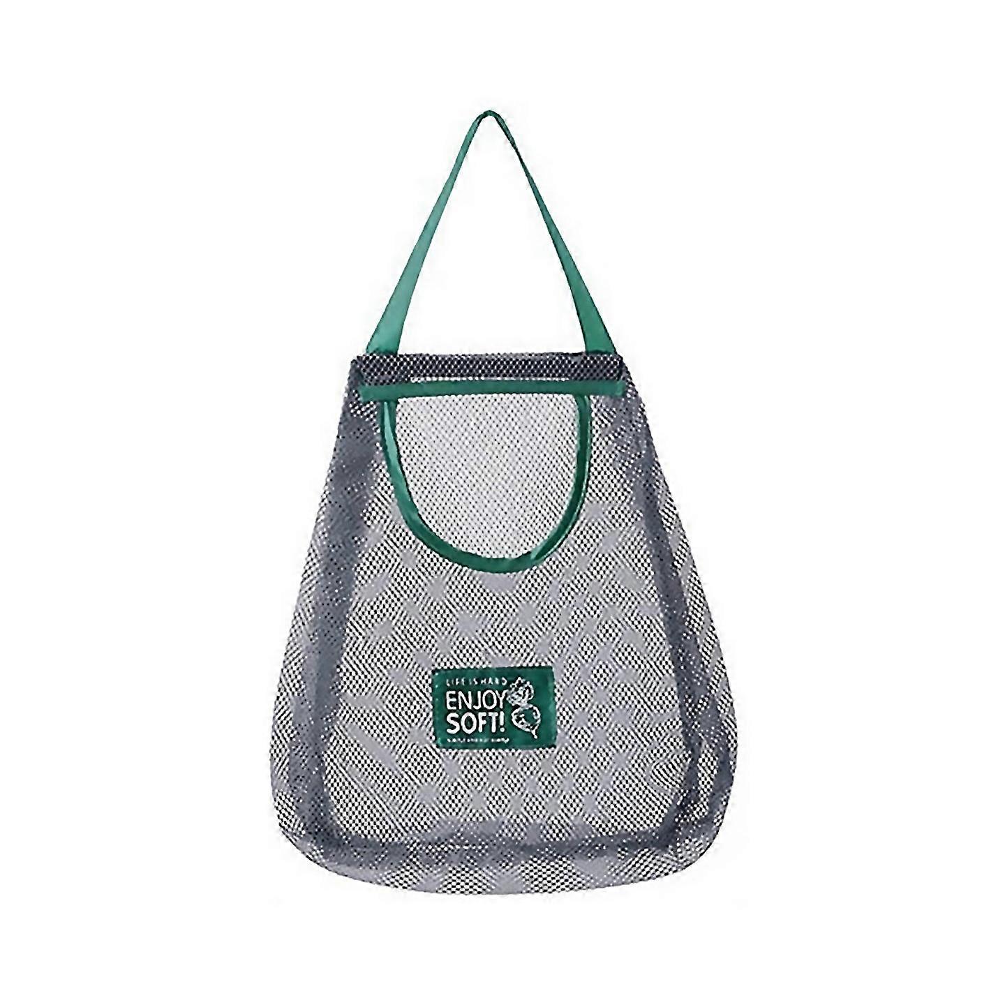 For Reusable Kitchen Hanging Mesh Bag Large Capacity Fruit Storage