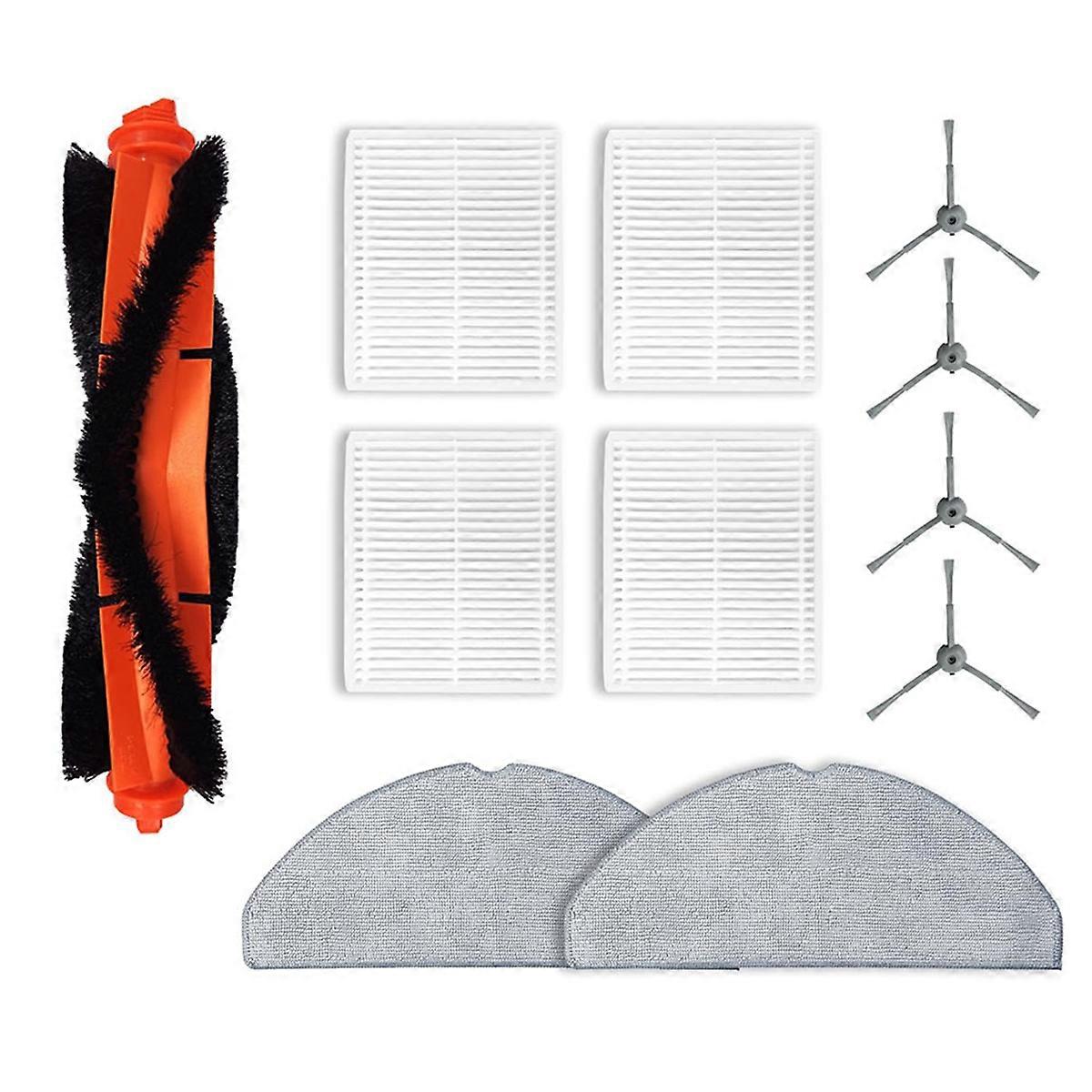 For L20 Robot Mop Combo, Brush Roll& Mop Pad& Filter Kit