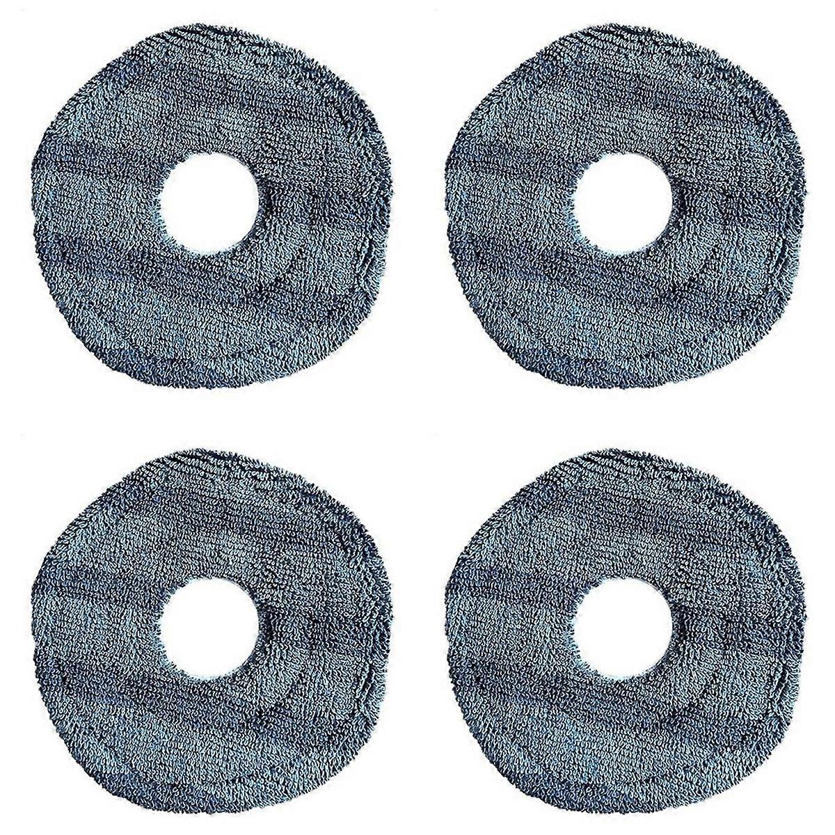4pcs Washable Vacuum Mopping Pad For X10 Pro Omni And X9